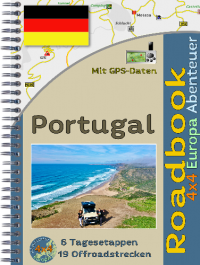 Portugal 4x4 Papierbuch  (Deutsch)