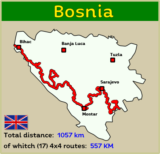    2.638 / 5.000 Übersetzungsergebnisse Übersetzung star_border Offroad 4x4 map of Bosnia Herzegovina