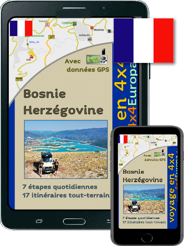 Commander l'article Ebook Bosnie-Herzégovine Itinéraires tout-terrain 4x4 Europe avec téléchargement de données GPS (GPX)