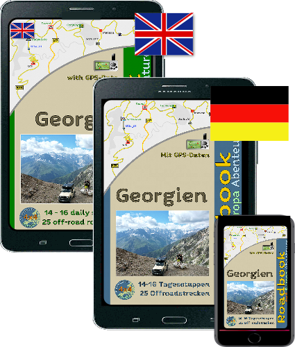 Ebook 4x4 Europe Georgia German and English language