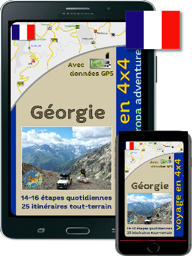 Article commandé Ebook Géorgie 4x4 Europe langue française