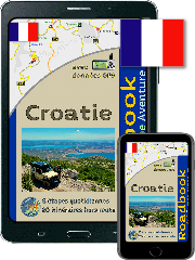 Ebook in French 4x4 Europe off-road route in Croatia