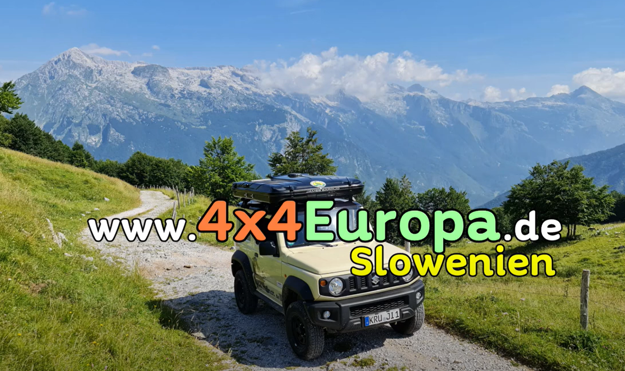 Offroadtour mit dem 4x4 Allrad Fahrzeug durch Slowenien